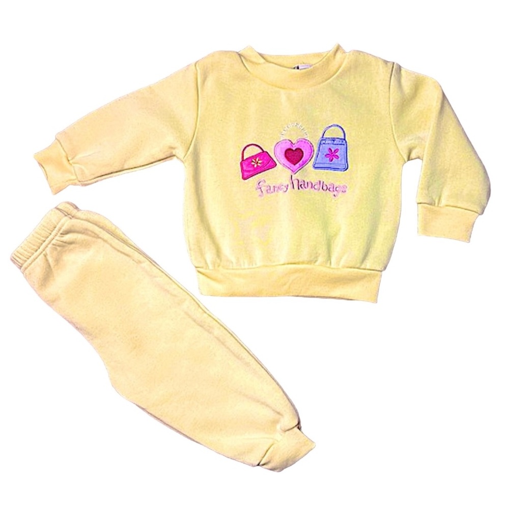Fancy Handbags Fleece Set